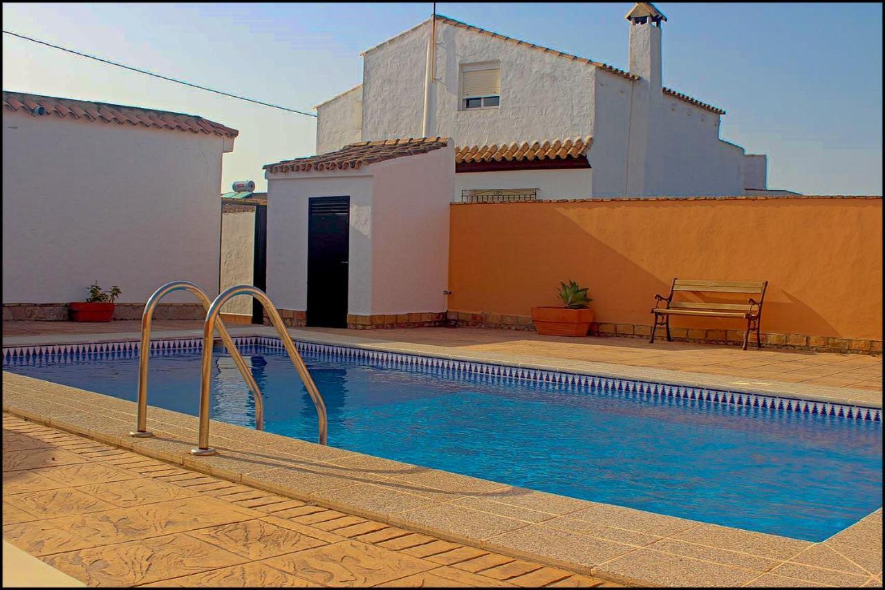 Chalet con piscina privada Conil De La Frontera Esterno foto